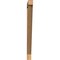 Ekena Millwork Traditional Block Smooth Bracket, Western Red Cedar, 3 1/2"W x 38"D x 46"H BKT04X38X46TRA05SWR - alternate 3
